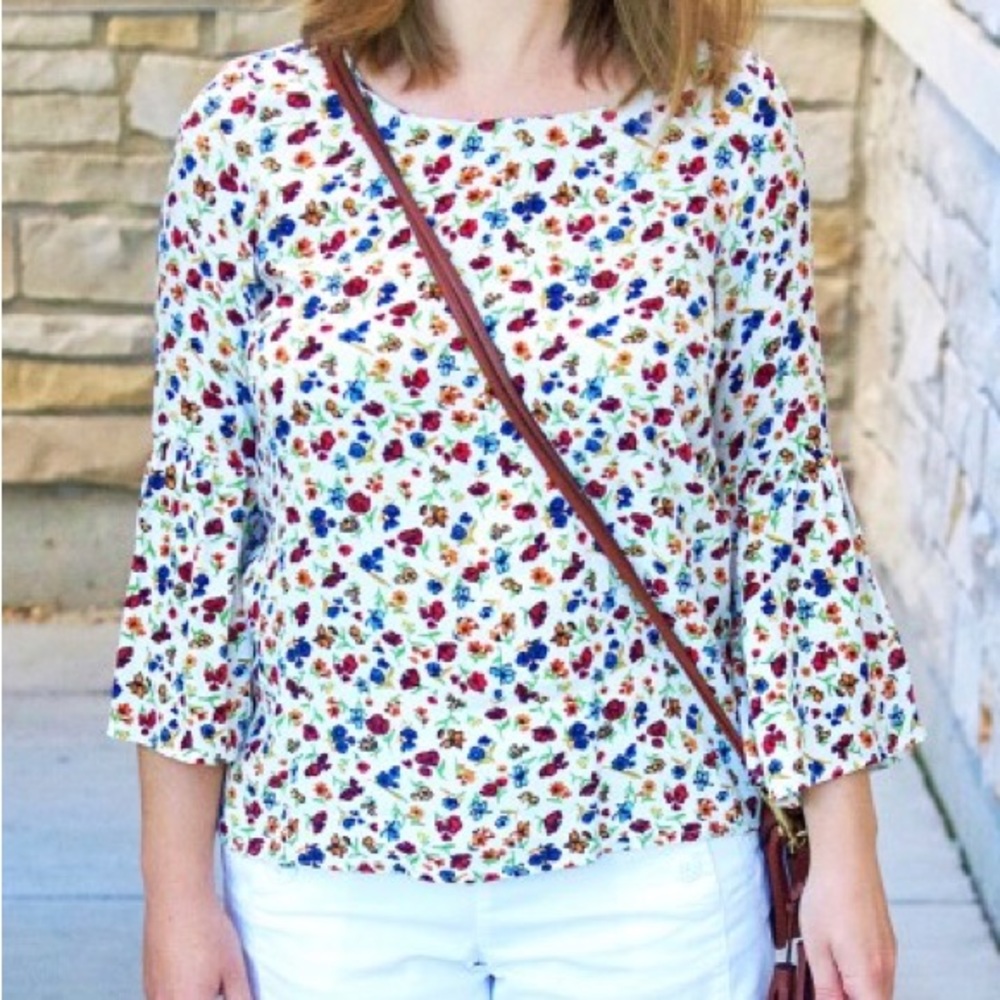 Zara blousy top